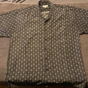 EMVO designer button up dress shirt.